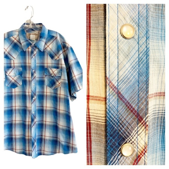 wrangler short sleeve pearl snap shirts